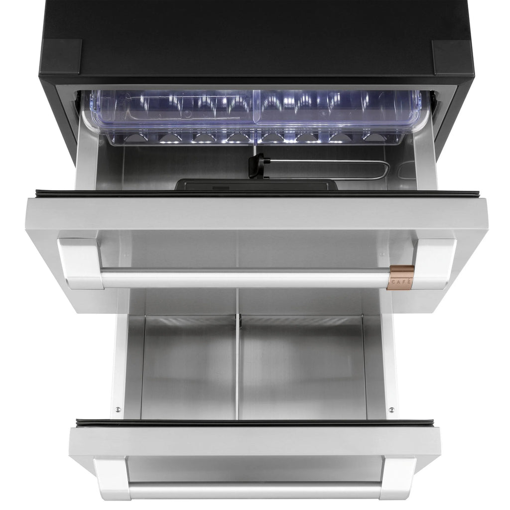 5.7 Cu. Ft. Built-In Dual-Drawer Refrigerator Stainless Steel V232
