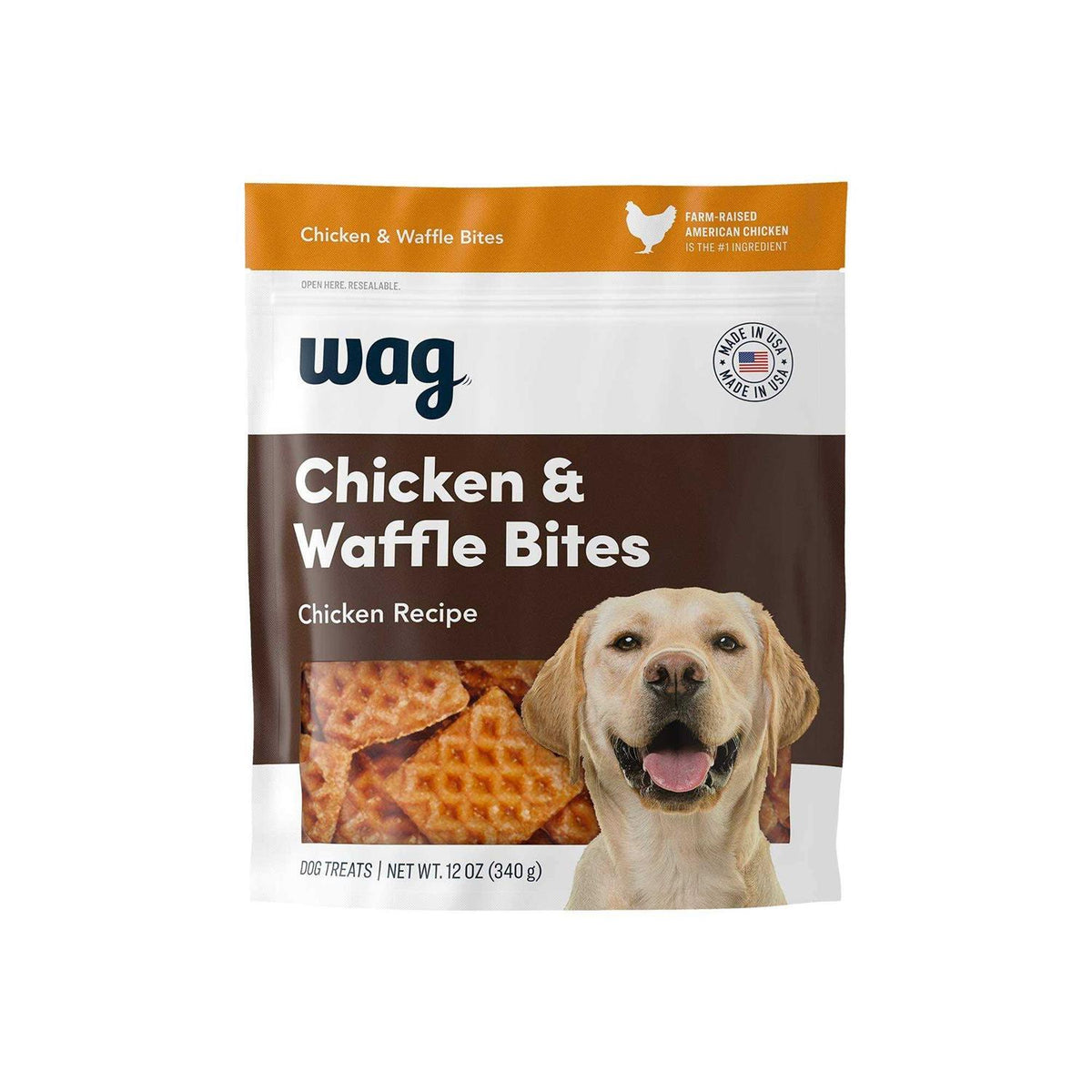 Chicken and Waffle Bites Pet Supplies X7666