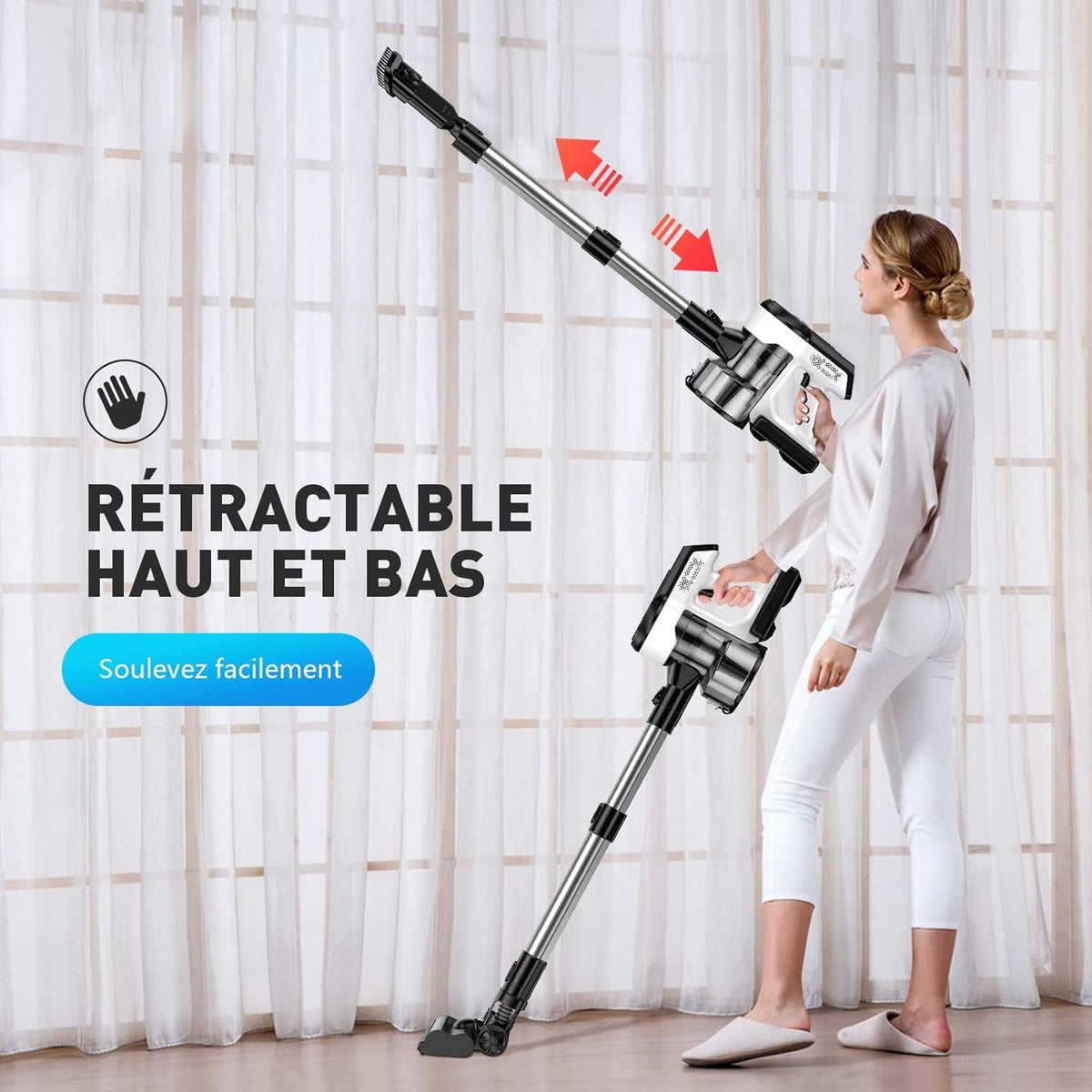 Cordless Vacuum Cleaner Lightweight Handheld 4-in-1 250w K4946