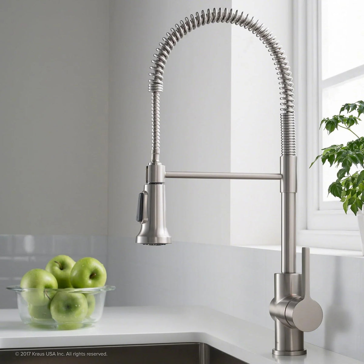 Antique Champagne Bronze Kitchen Faucet C9466