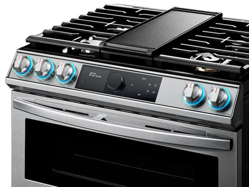 30" Wide 6.3 Cu. Ft. Slide-In Dual Fuel Range - Stainless Steel Z93182