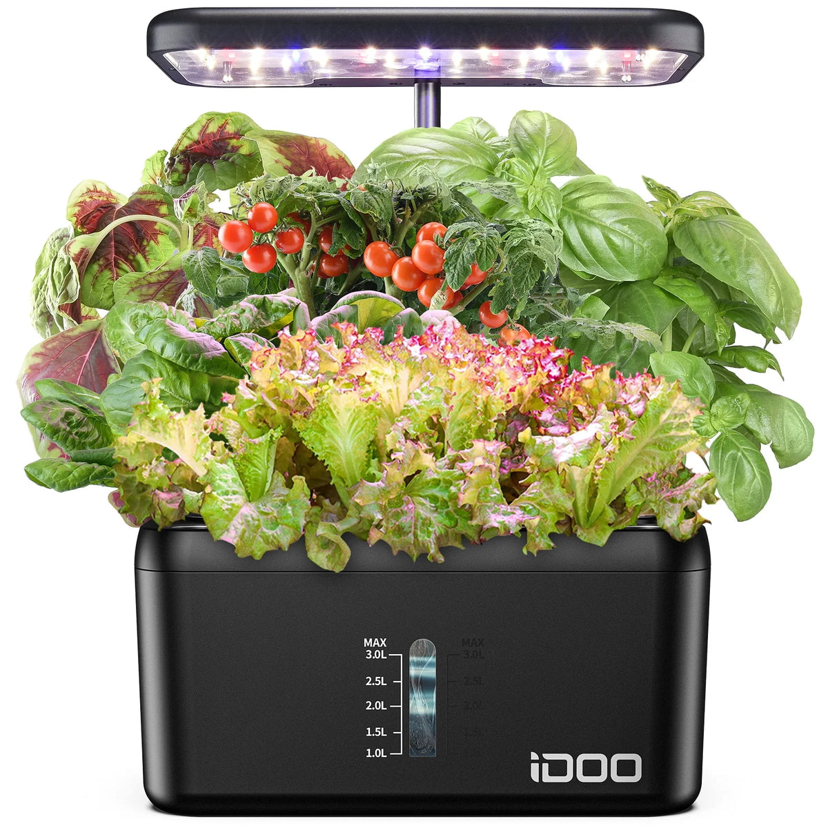 8 Pods Hydroponic Growing System with LED Grow Light H7082