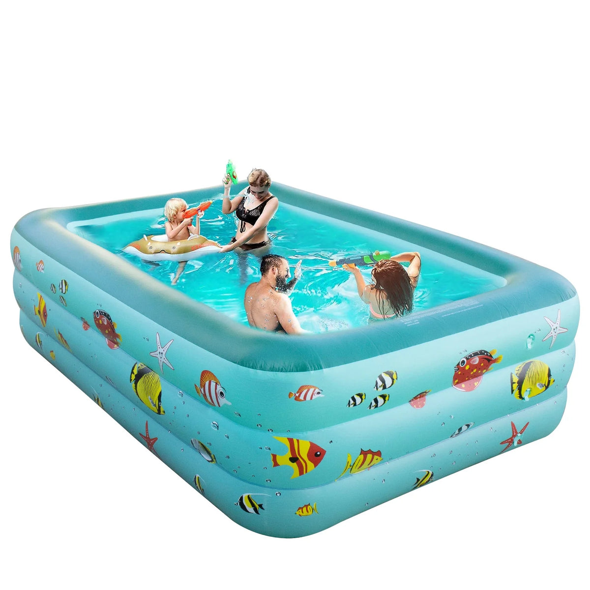Inflatable Rectangular Swimming Pool X988