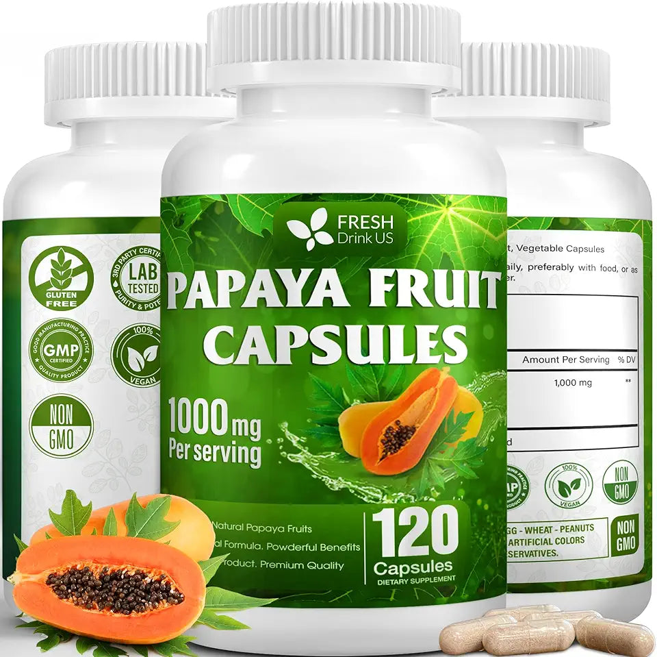 Papaya Fruit Extract Capsules V455010