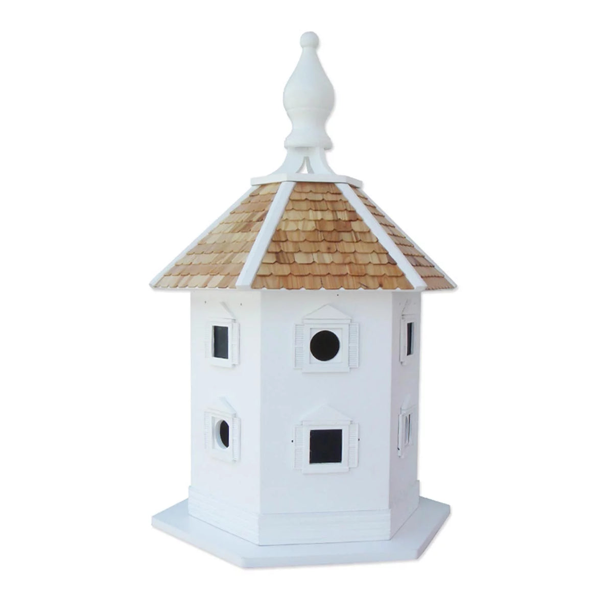 30" Oversized White Bird Dovecote B1873