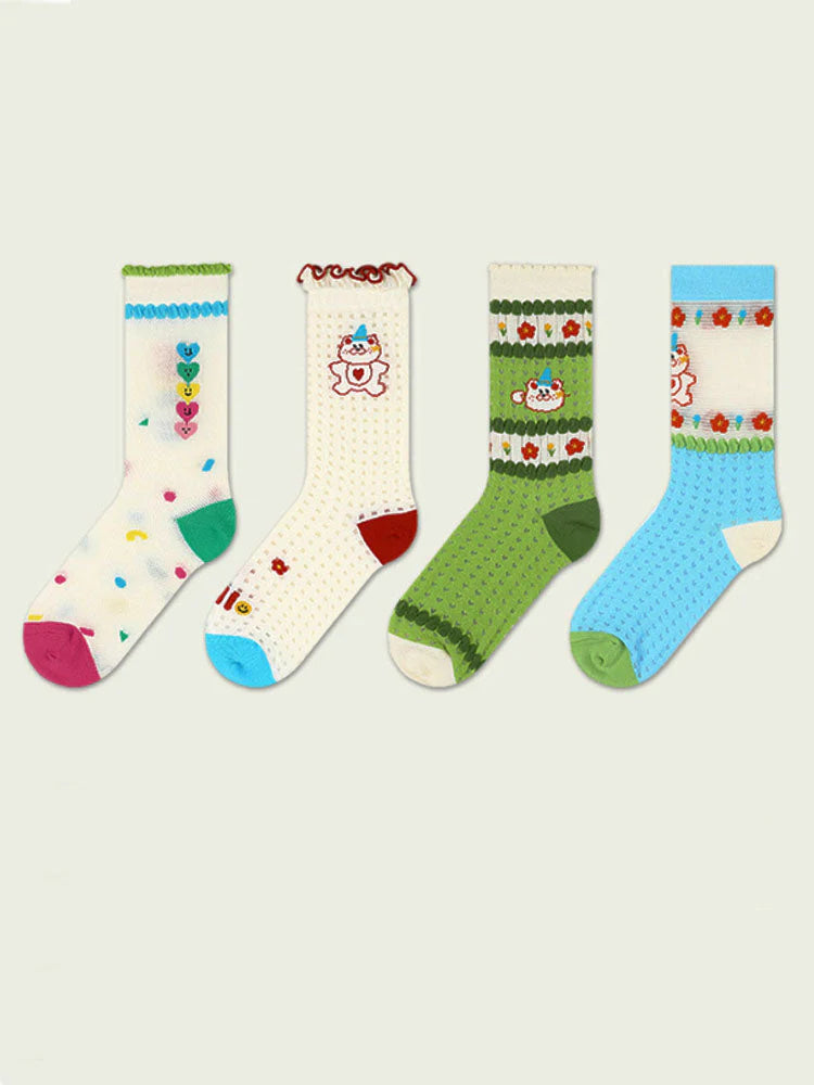 Mid-Calf Socks K3873