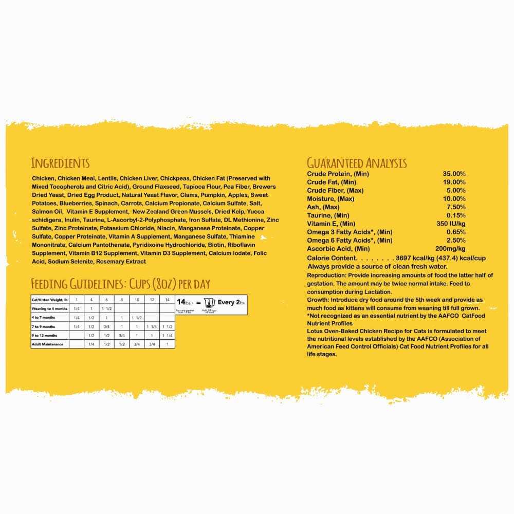 Grain-Free Chicken Recipe Dry Cat Food S45594