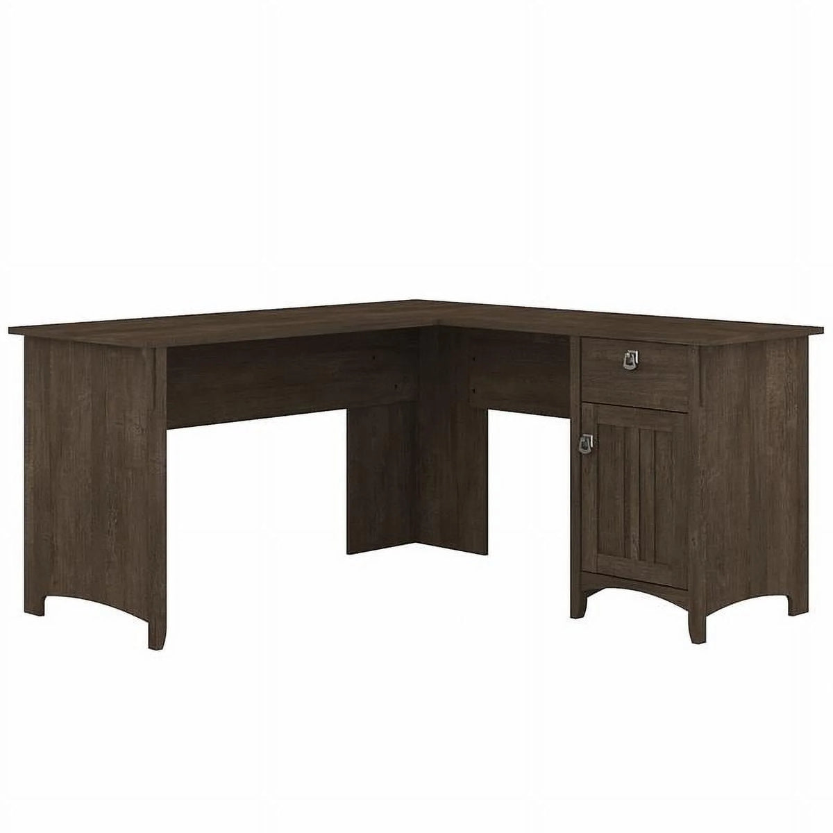 L Shaped Desk with Storage B12699