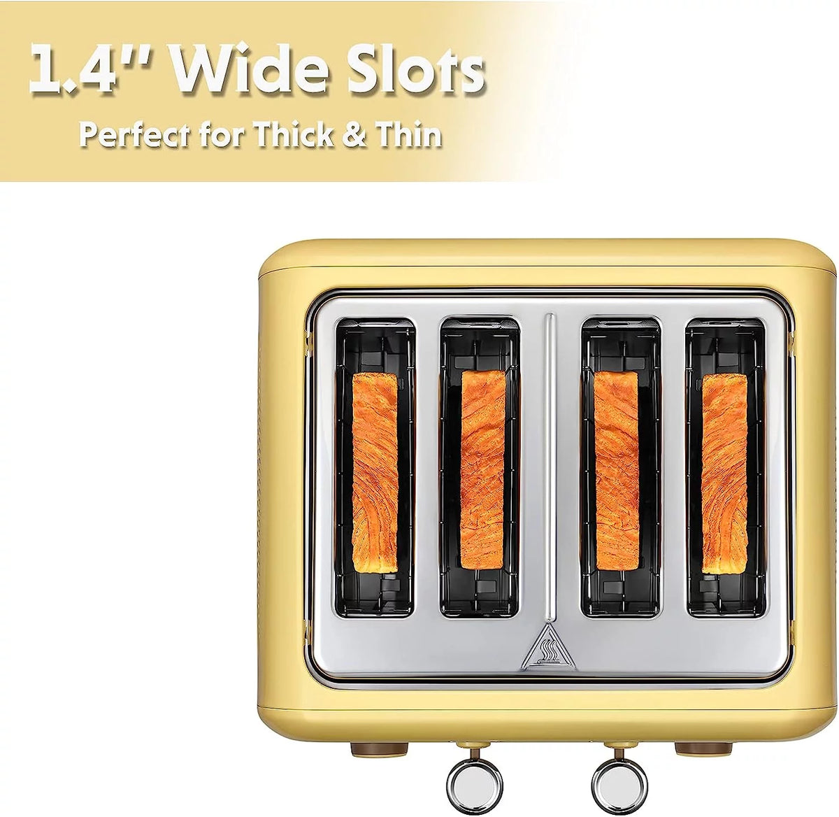 4-Slice Extra Wide Slots Toaster S71689