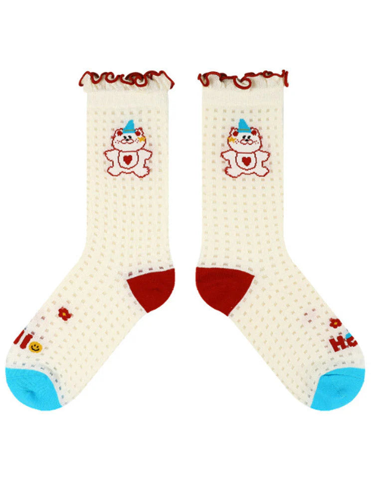 Mid-Calf Socks K3873