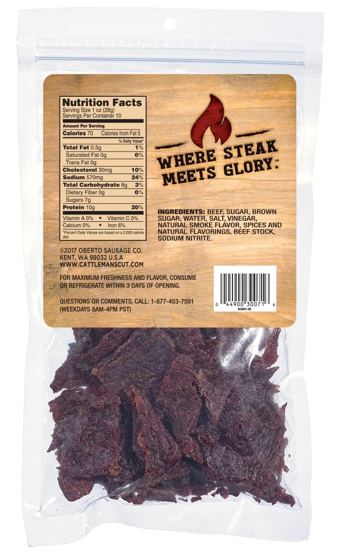 Beef Jerky 10oz Resealable Bag S75500