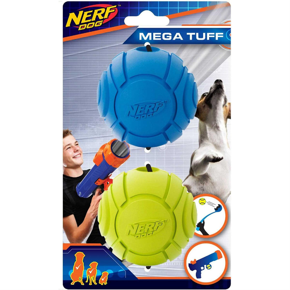 Rubber Sonic Ball Dog Toy M1831