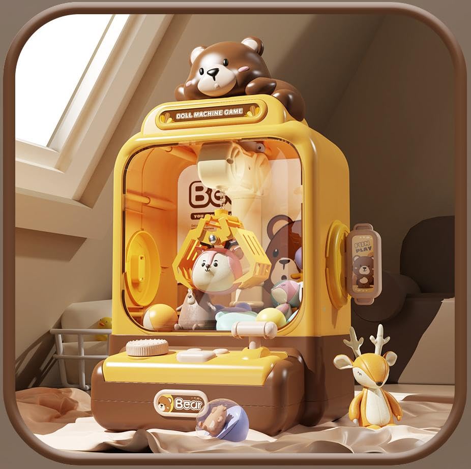 Claw Machine with 20Pcs Prizes Q2892