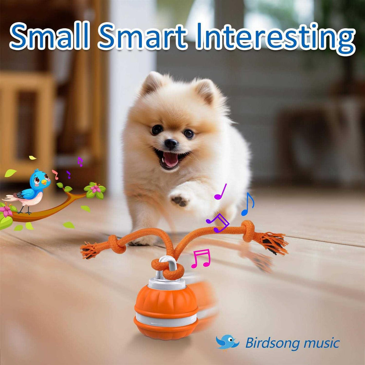 Interactive Dog Toys Motion Activated Dog Ball F660
