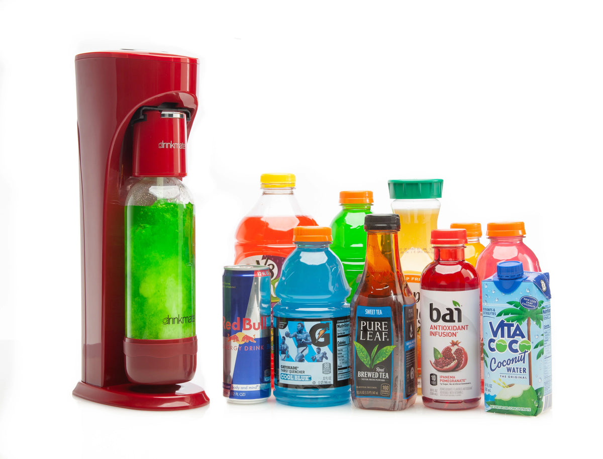 Royal Red Sparkling Water and Soda Maker Z916