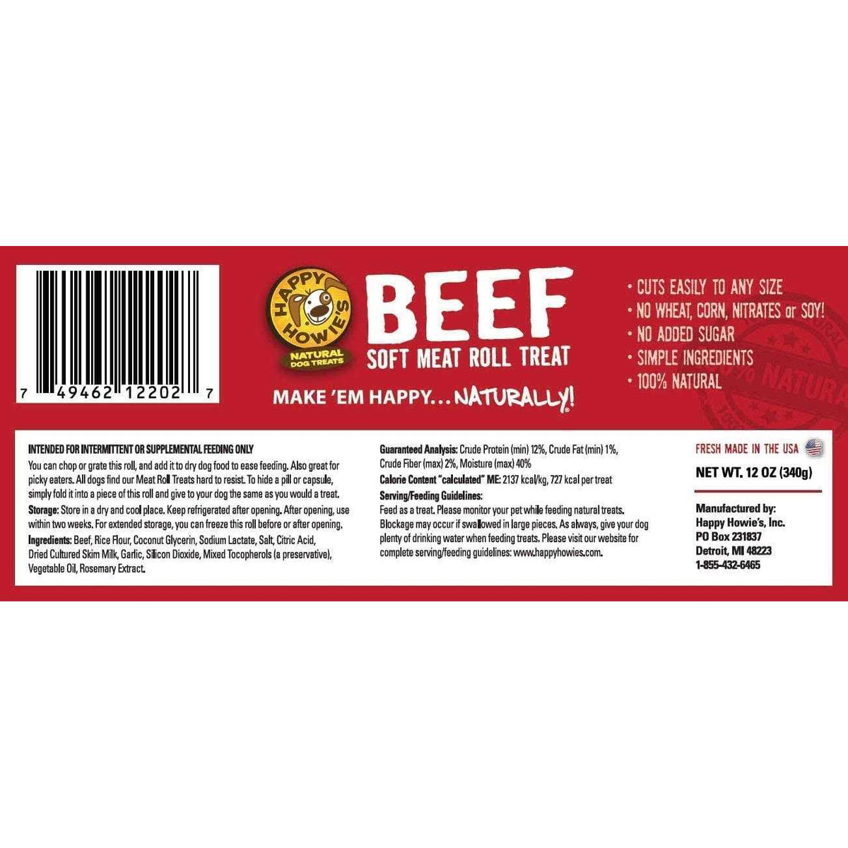 Lamb Meat Roll Treat U711