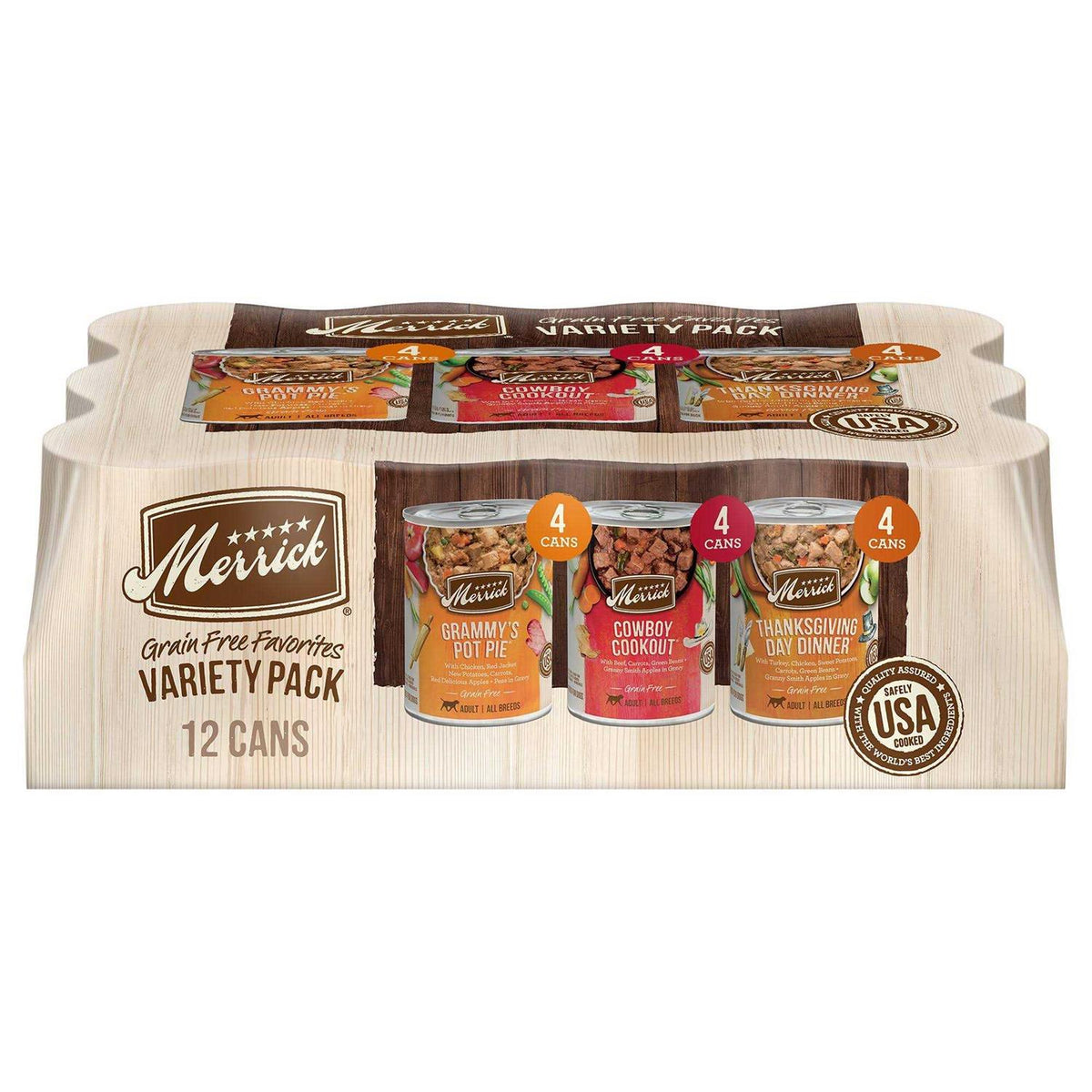 Grain-Free Wet Dog Food Variety Pack Y11280