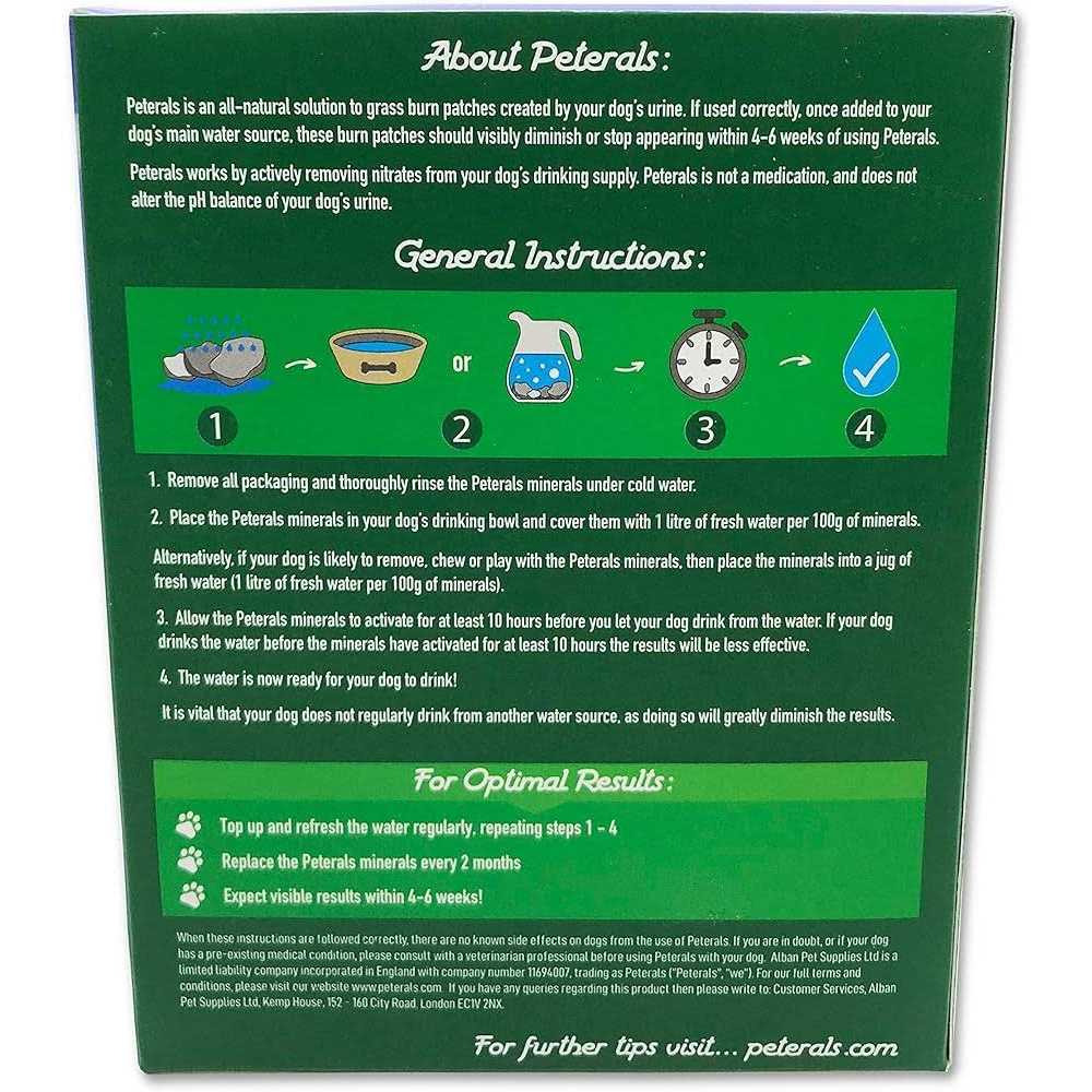 Natural Mineral Rocks Dog Urine Lawn Protection F7638