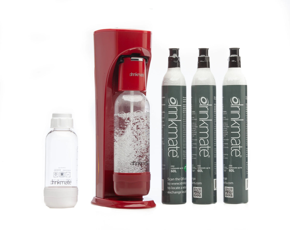 Royal Red Sparkling Water and Soda Maker Z916