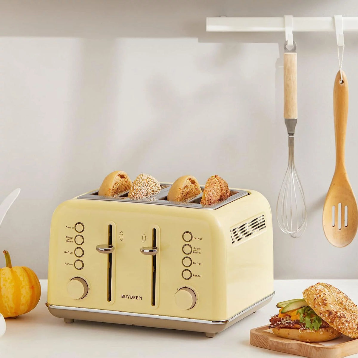 4-Slice Extra Wide Slots Toaster S71689