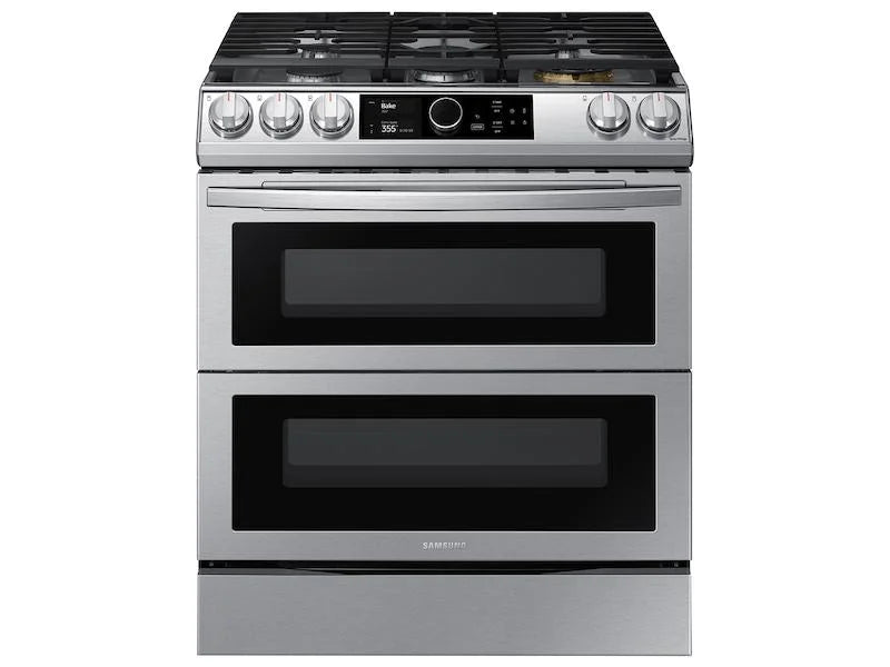 30" Wide 6.3 Cu. Ft. Slide-In Dual Fuel Range - Stainless Steel Z93182